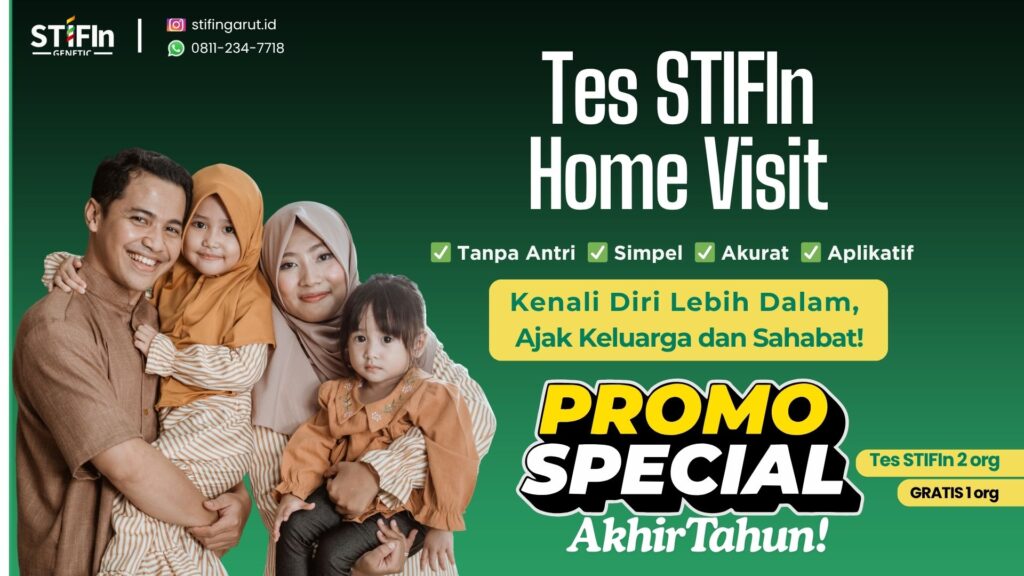 Tes STIFIn Garut Promo Akhir Tahun Bayar 2 Gratis 1